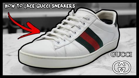 gucci ace how to lace|gucci loafers zara.